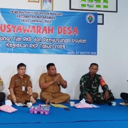 Menuju Desa Gemilang: Strategi Terobosan Untuk Rencana Pembangunan Desa Simpang Tiga Tahun 2024